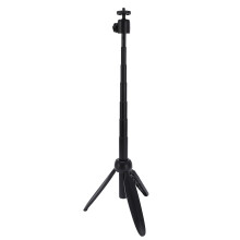 Mini treppiede per selfie con telecomando wireless, testa a sfera girevole a 360, treppiede da tavolo a 7 sezioni, compatibile con le riprese video.