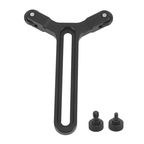 Support en Y à double roue pour objectif, compatible avec DJI Ronin S SC 1