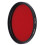 Threaded Camera Lens Filter Full Red Color Filter Optical Glass Compatible With Nikon Camera Lens58mm 5