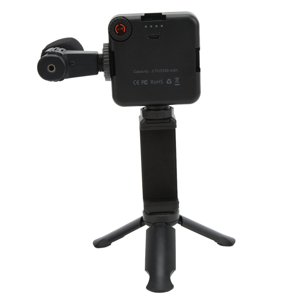 Professional Smartphone Vlog Shooting Kits With With Tripod Fill Mic Compatible With Camera Recording Light 3431238086431