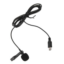Mini microfono stereo esterno USB professionale con clip, compatibile con GoPro Hero 3 / 3+ / 4