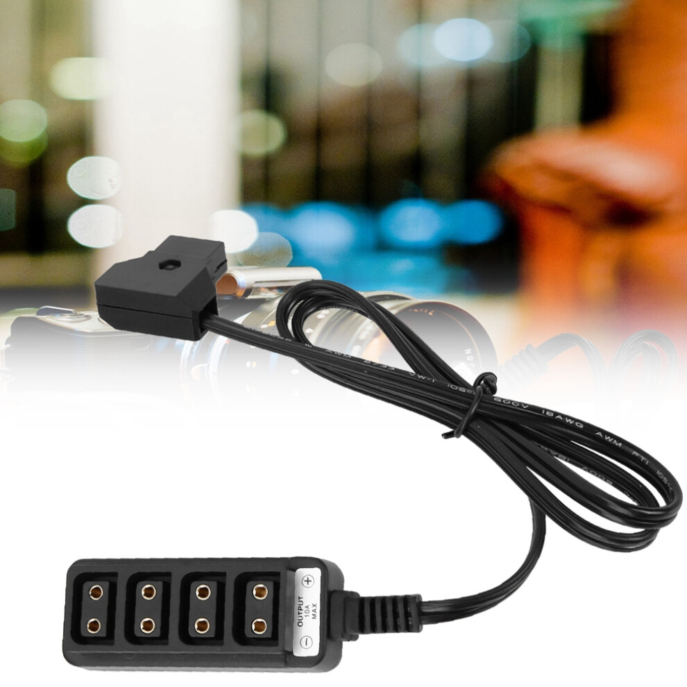 Photography Power Supply Camera 1 To 4 D Tap Splitter Cable (Straight Splitter Cable) 3103300745965