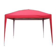 Bl?mme 3x3m Pop Up Gazebo Top Cover Replacement Canopy Roof Covers Ideal for Outdoor Camping Tent Red (No Sides)