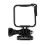 Capa protetora de plástico para câmera de ação, resistente a quedas, compatível com DJI Action 2. 5