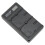 LCD-dubbele USB-oplader met Type-C-interface, compatibel met de acculader van de LPE6-camera. 5