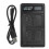 Draagbare camera-acculader compatibel met NB-13L USB-camera-dubbellader met LCD-display 2