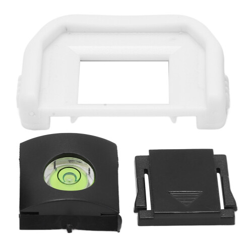 Protetor ocular para visor de câmera digital EF, compatível com kits de câmeras Canon EOS 760D, 650D e 500D (branco). 1