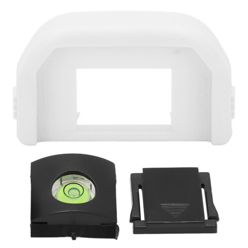 Protetor ocular para visor de câmera digital EF, compatível com kits de câmeras Canon EOS 760D, 650D e 500D (branco). 2