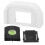 Protetor ocular para visor de câmera digital EF, compatível com kits de câmeras Canon EOS 760D, 650D e 500D (branco). 5