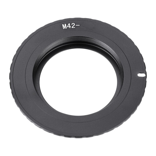 M42-EOS/EF M42 Mount Lens Adapter Compatible With Canon Camera EOS/EF Mount Ring Black 1