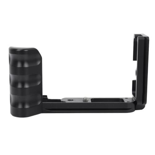 Durable Black L shaped Camera Bracket Quick Release Vertical Grip Compatible With FUJIFILM X T3 2