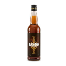 Raven Forge Berserker Viking Mead 70cl (14.5% ABV) - Traditional Mead Drink with Reduced Sweetness. Single Bottle Honey Flavour British made.