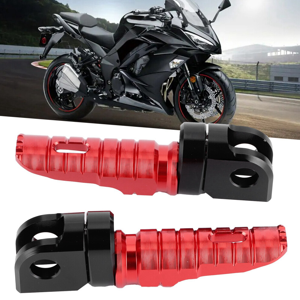Aluminum Front Foot Pegs For Kawasaki Ninja Z125 Z900 2013-2020 7631387995288