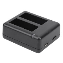 AT1139 Kamera-Doppelkanal-Akkuladegerät, kompatibel mit GoPro Hero 9 Typ-C-Ladeschnittstelle