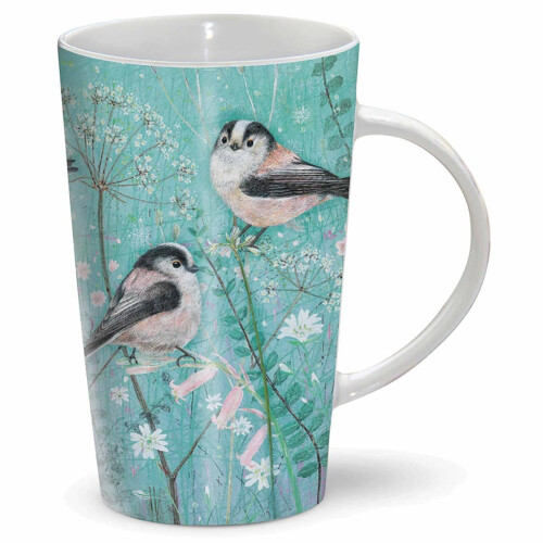 Otter House Otter House Long Tailed Tits Riverbank Latte Mug
