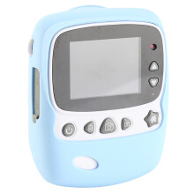 Digitale kindercamera P01A met directe afdrukfunctie, speelgoed, 2,4 inch videorecorder, 1200W, geschikt voor jongens en meisjes, blauw.