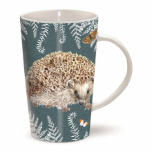 Otterhouse Gift The Riverbank Mug - RSPB in The Wild - Hedgehog & Ferns