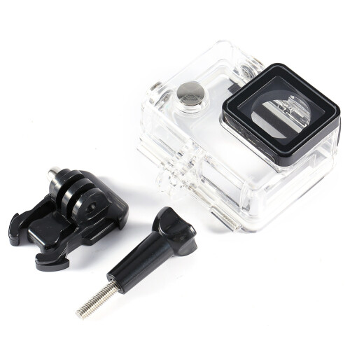 Capa protetora lateral com suporte para câmera GoPro Hero 4/3+ 1