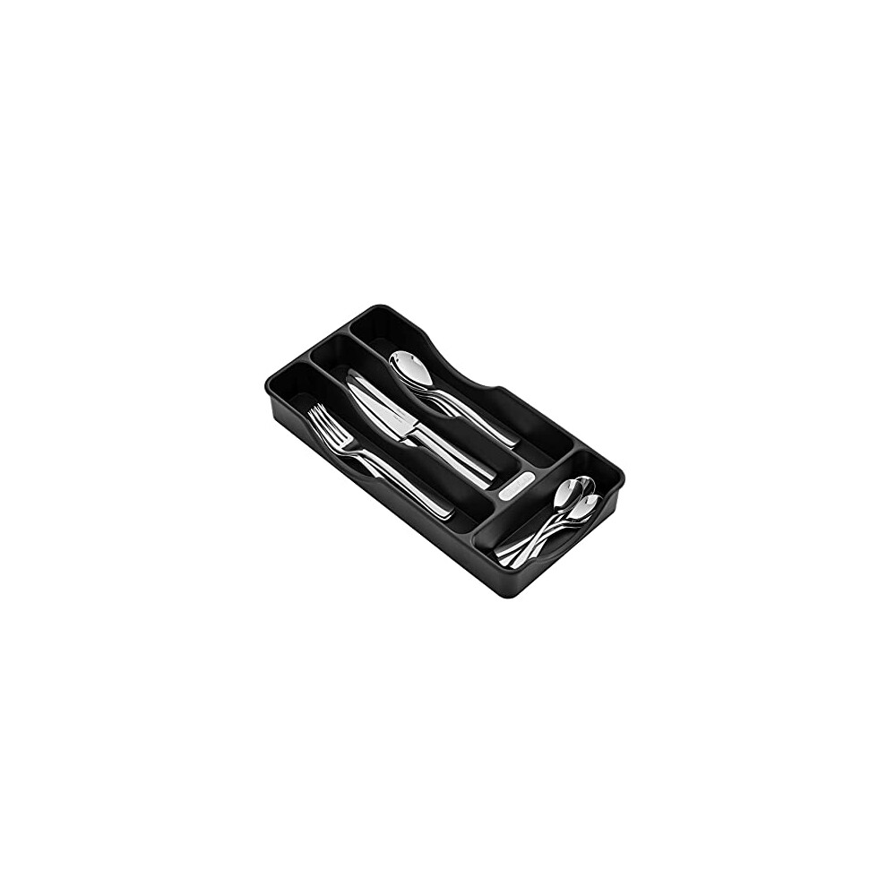 Robert Welch Malvern Bright, 16 Piece Cutlery Set For 4 People, With Tray. Made From Stainless Steel. Dishwasher Safe.