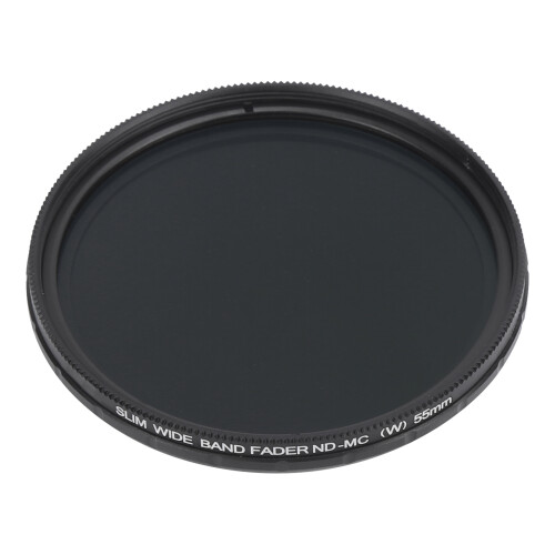 FOTGA Variable Adjustable Slim Neutral Density ND Lens Filter ND2‑ND400 Compatible With SLR Camera55mm 1