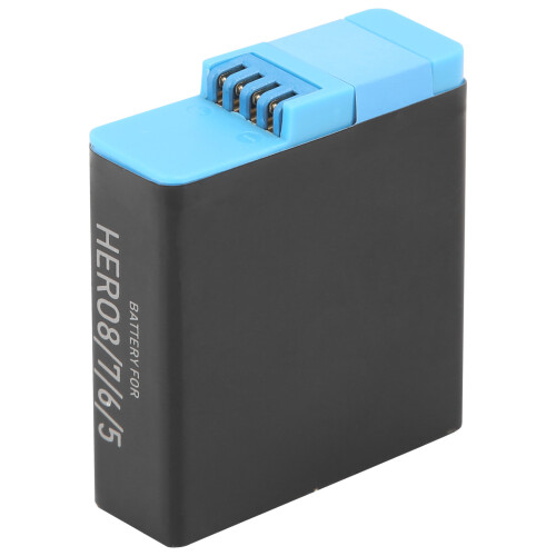 TELESIN Action Camera Full Decoding Battery 1220mAh High Capacity Compatible With Gopro Hero8/7/6/5 1