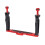 Dual Handle Tray Stabilizer Rig Diving Underwater Camera Housing Case Tray Mount 4