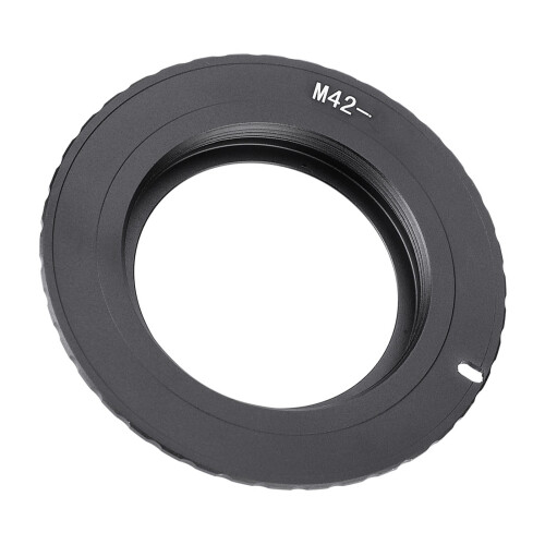 Anel adaptador elétrico M42-EOS/EF compatível com lentes M42 e câmeras com montagem Canon EOS/EF. 2