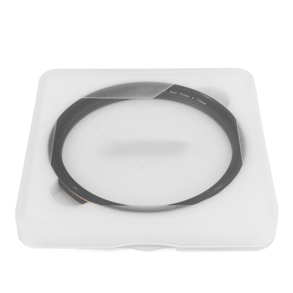 Adjustable Star Filter Anti Scratch Starburst Lens Filter 4 Points Anti Glare Coating Star Filter Compatible With Dslr Cameras 72Mm 3660111447940