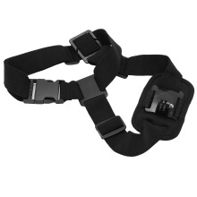 Verstelbare borstband met bevestigingsriem, compatibel met GoPro Sport camera-accessoires.