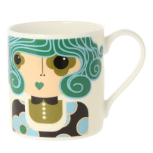Orla Kiely Dee Dee Mug Colour: Orla Kiely Teal