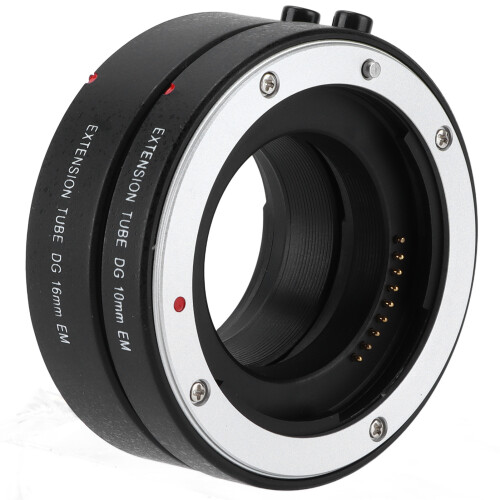 Anel extensor de tubo de foco automático de 10 mm e 16 mm compatível com câmeras com montagem EOS M. 2