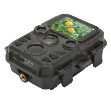 Wildkamera 1080P FHD, Infrarotsensor, 2,0-Zoll-Farbbildschirm, Jagdkamera, kompatibel mit Outdoor-Camping und Jagd