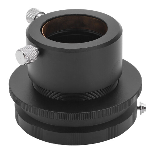 Adaptador de lente macro compatível com montagem de lente Nikon F para ocular de 1,25 polegadas em telescópios e câmeras. 2