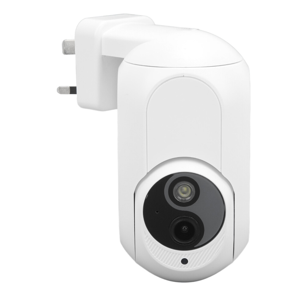3Mp Hd Plug In Surveillance Camera 360 Degree Panoramic View Intelligent Wifi Dual Source Wireless Camera Light 3446484517288
