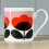 Orla Kiely Orla Kiely | Spring Bloom Orange Mug | 300ml | Bone China 1