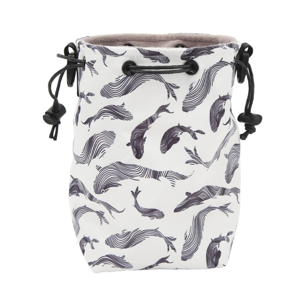 Camera Drawstring Shoulder Bag Multifunctional Portable Large Capacity Waterproof Instant Camera Storage Bag Whale Style 3793562210853