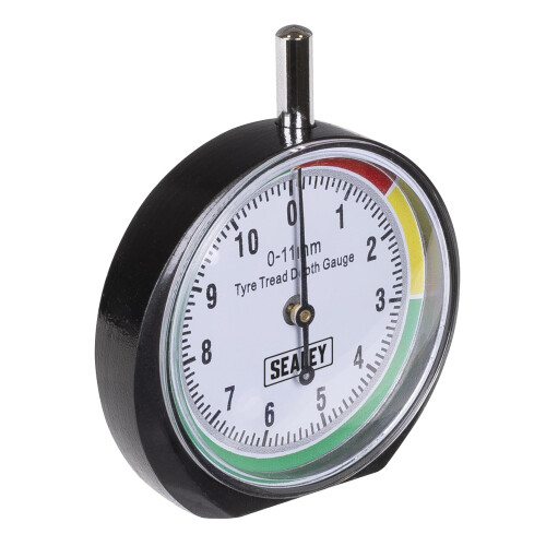 Sealey Sealey Tyre Tread Depth Dial Gauge - Pocket Type - VS0568