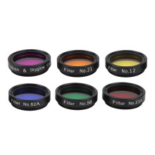 6-in-1 telescoopfilters, compatibel met 1,25 inch telescopen. Maanfilter voor telescopen.