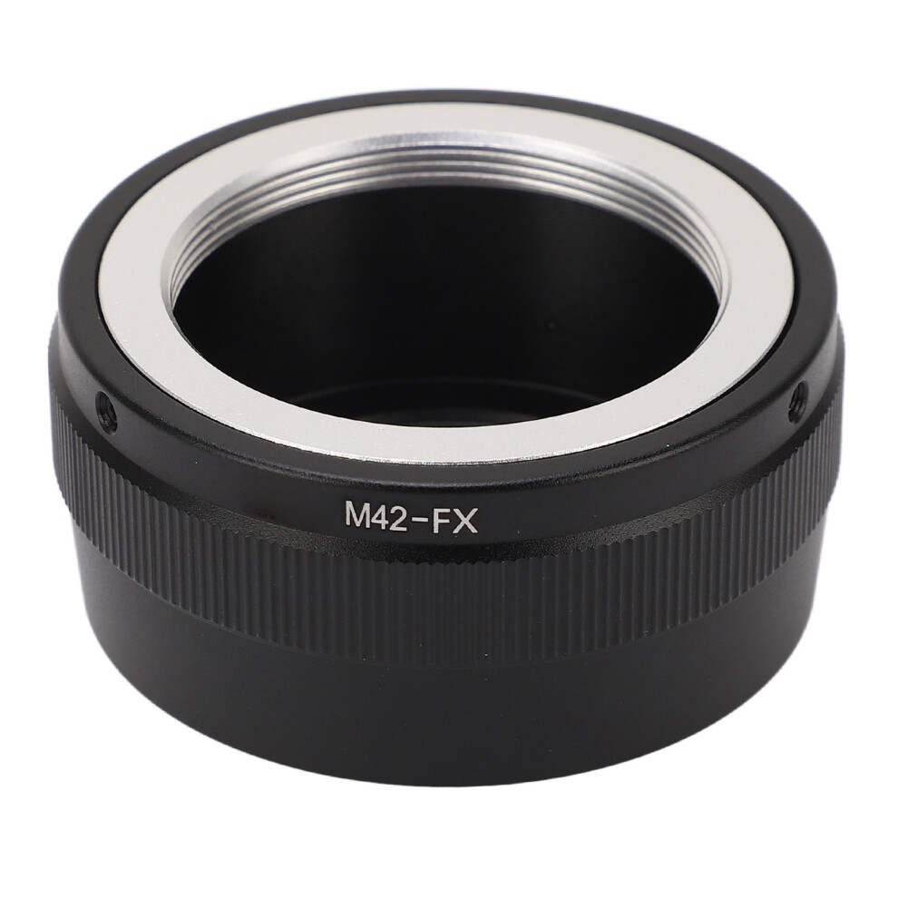 Fx Lens Adapter Compatible With M42 Mount Screw Lens Aluminum Alloy Brass M42 To Fx Camera Lens Converter Ring Compatible With Fujifilm 3859577399133