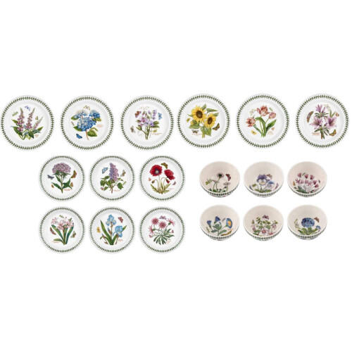 Portmeirion Botanic Garden 18 Piece Dinner Service
