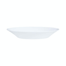 White 18pc Opal Glass Dinner Set Dinnerware Tableware Modern (6 Soup Bowls)