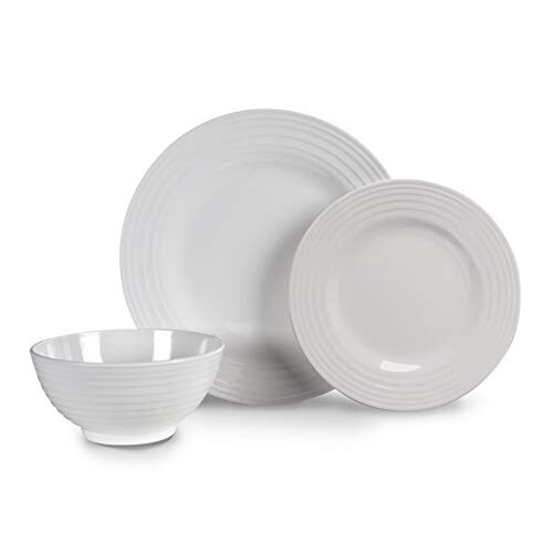 Kampa Blanco 12pc Tableware Set
