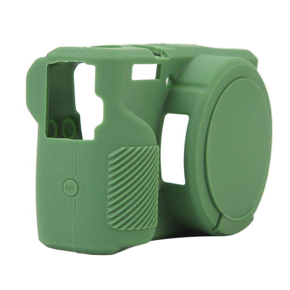Digital Camera Skin Cover Soft Protector Silicone Anti Fingerprint Skin Friendly Digital Camera Accessory Compatible With G7x3 Green 3832985712534