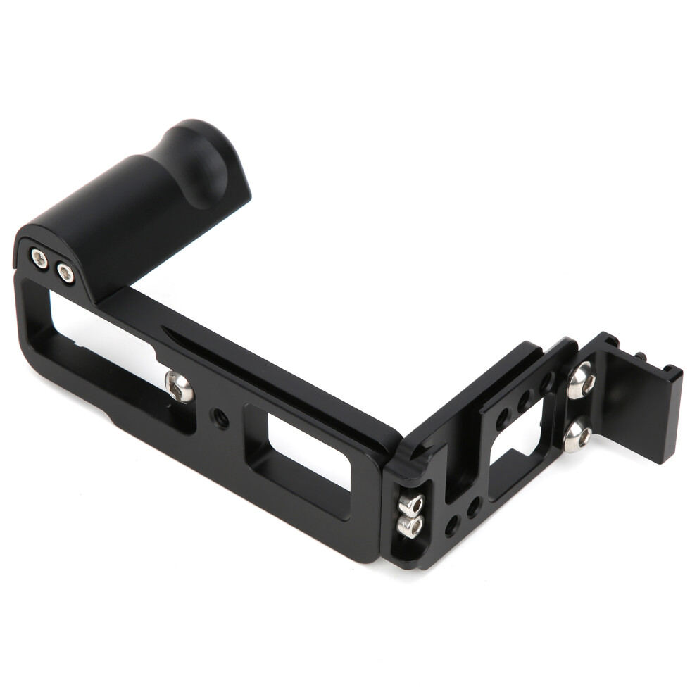 Handle L Quick Release Plate Vertical Shooting With Cold Shoe Base Compatible With Fuji Xa7 Camera( ) Black 3719615915490