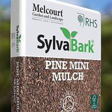 RHS Sylvabark Pine Mini Mulch, Garden Mulch, Weed Suppressant, Peat-Free, 2 x 50-Litre Bags By Suttons
