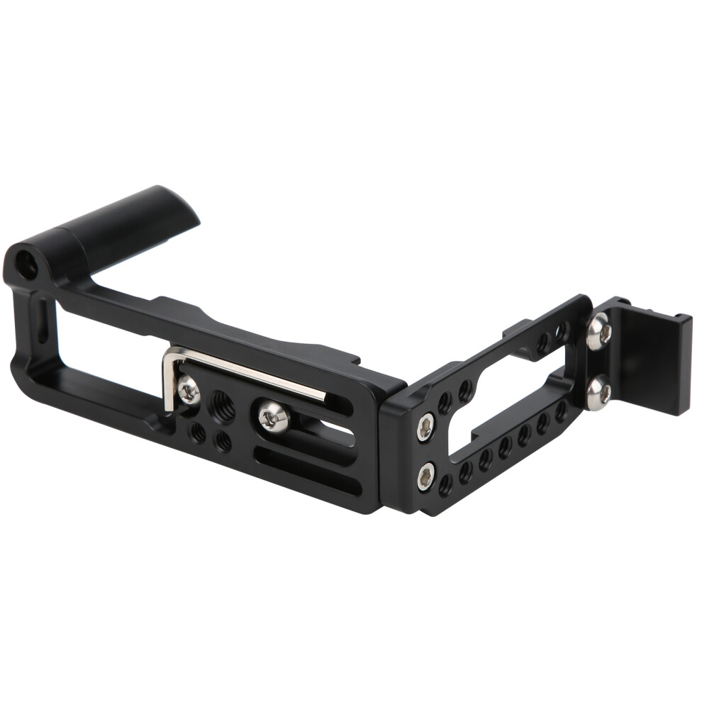 Quick Release L Plate Hand Grip Bracket With Compatible With Arca Interface Cold Shoe Seat Compatible With Fujifilm Xâ100Vblack 3548504069811