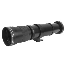Teileascóp Lionsa Teileafóta Súmáil Lámhfócasaithe 420800mm F8.316 atá Comhoiriúnach le Ceamara Sliocht EFS Noir