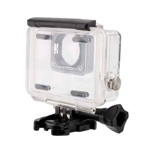 Capa protetora transparente à prova de choque e à prova d'água para câmera, compatível com GoPro Hero 4/3+/3. 2