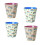 Rice Set of 4 Melamine Cups with Campervan Prints 1