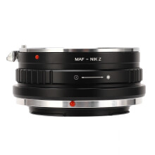 Hochpräziser Objektivanschluss-Adapterring, kompatibel mit Minolta MAF und Alpha-Objektiven auf Nikon Z-Bajonettkameras